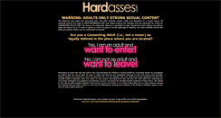 Desktop Screenshot of hardasses.com